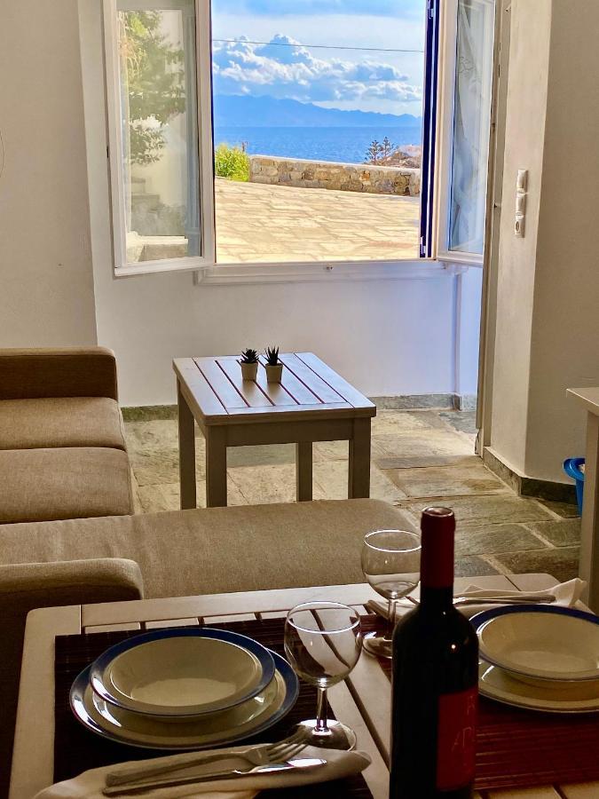 Sensus Mykonos Leilighet Kalafatis Eksteriør bilde